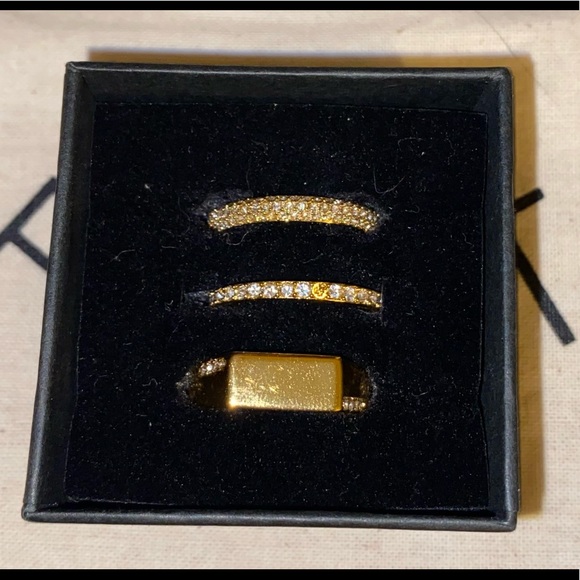 J.Crew Pavé Ring Set - Picture 2 of 10